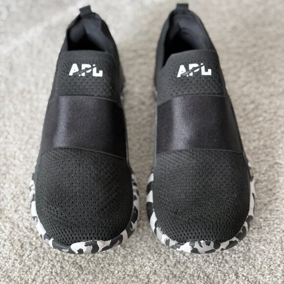 NWT/Box APL Women's Techloom Bliss Leopard Black & White  Sneakers - 6.5 - Picture 6 of 12